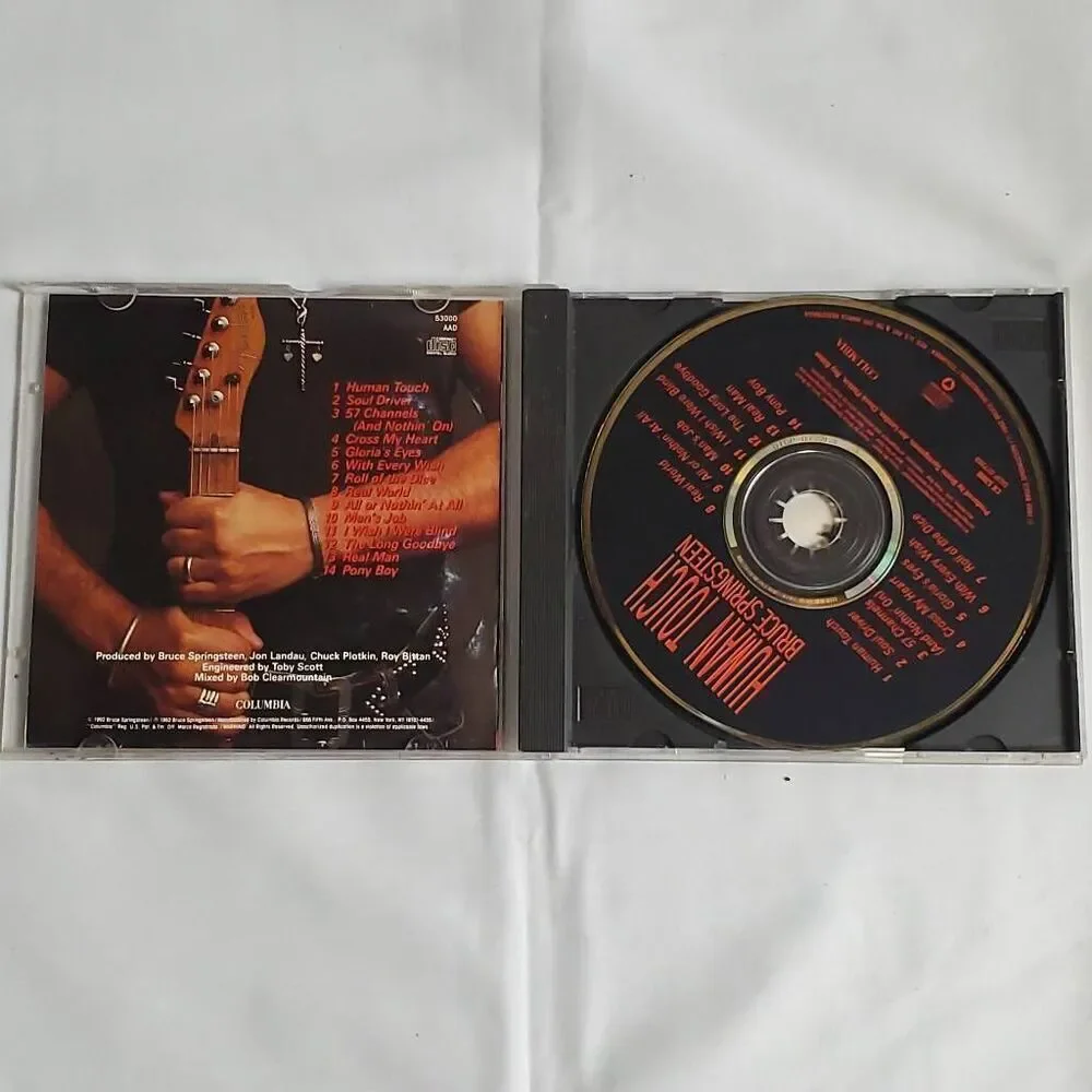 Bruce Springsteen Human Touch CD Columbia 1992 Rock Album - Picture 2 of 5